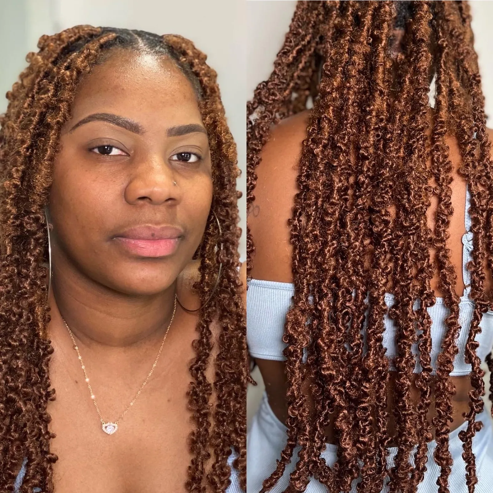 Long Butterfly Locs Installation Queens NYC