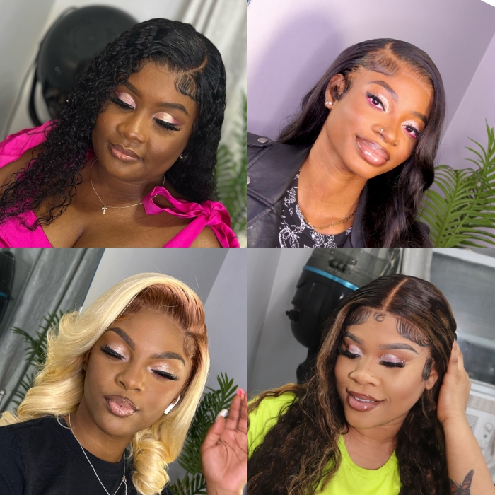 FUll and bold glam makeup services in queens